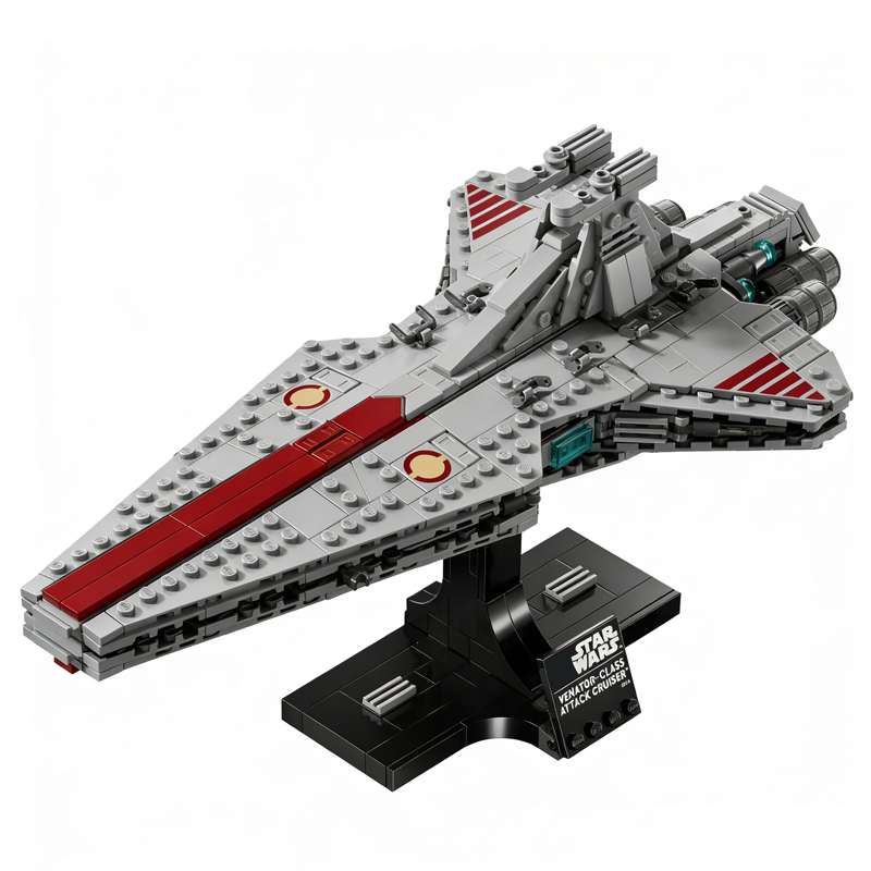 Large Galactic Republic-Style Battle Cruiser-chaoxingtoys