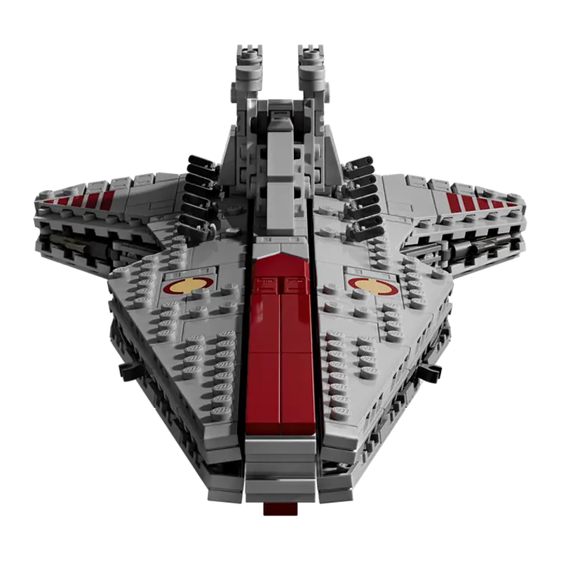 Large Galactic Republic-Style Battle Cruiser-chaoxingtoys