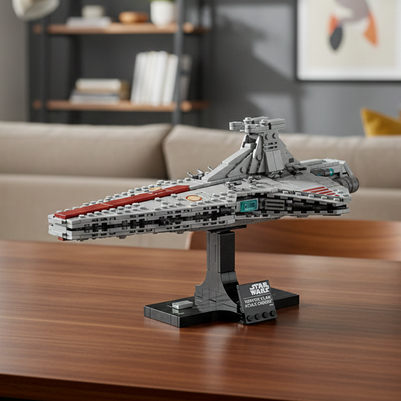 Large Galactic Republic-Style Battle Cruiser-chaoxingtoys