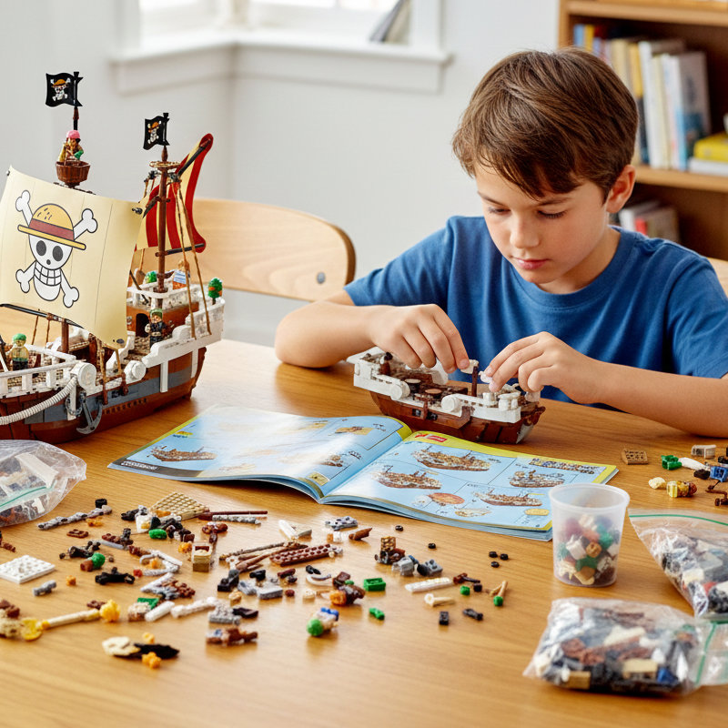 Going Merry Ship building blocks 75639