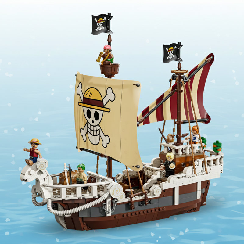 Going Merry Ship building blocks 75639