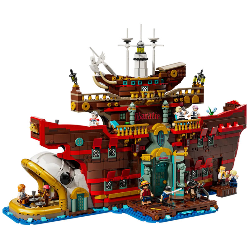 Baratie Floating Restaurant building blocks 75640