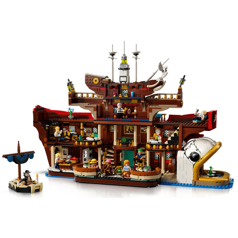 Baratie Floating Restaurant building blocks 75640