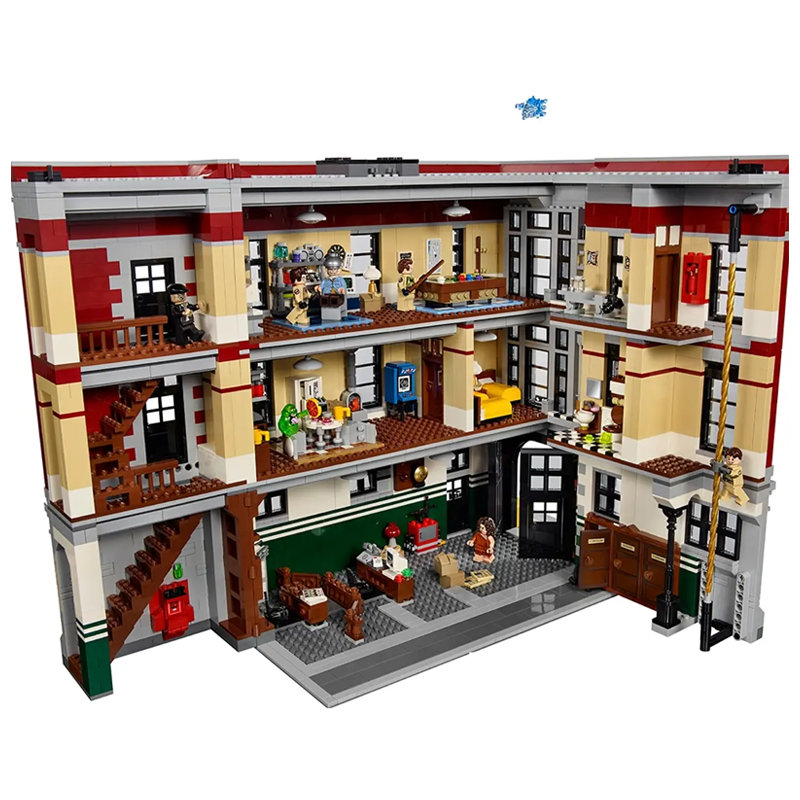 Ghostbusters Firehouse Headquarters building blocks 75827