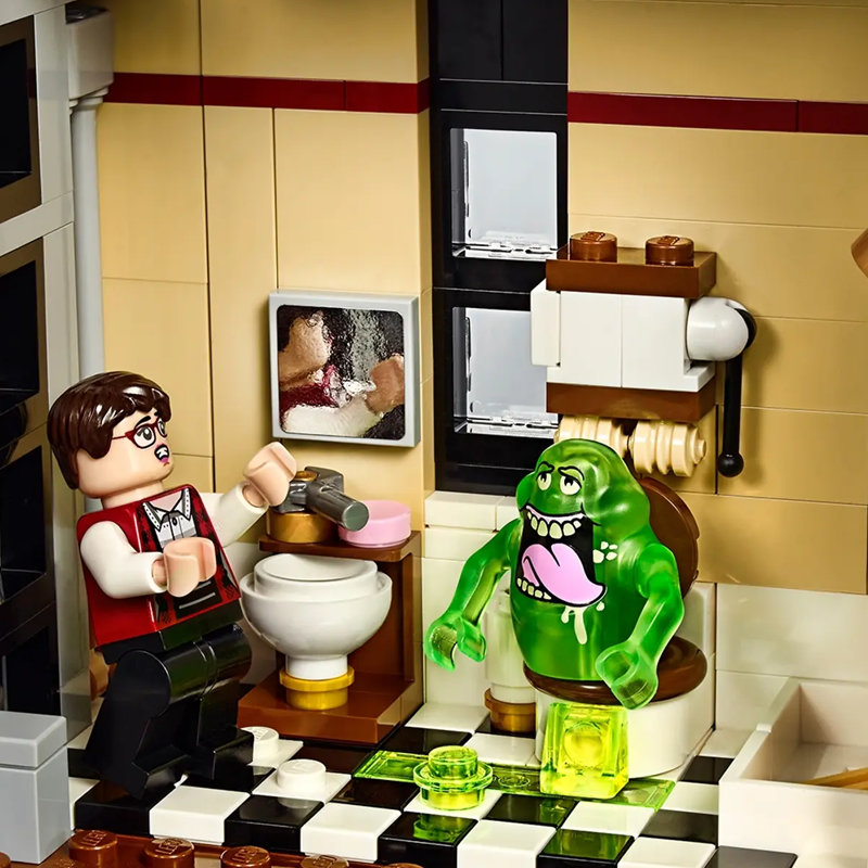 Ghostbusters Firehouse Headquarters building blocks 75827