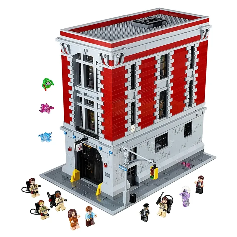 Firefighter Headquarters building blocks model - chaoxingtoys