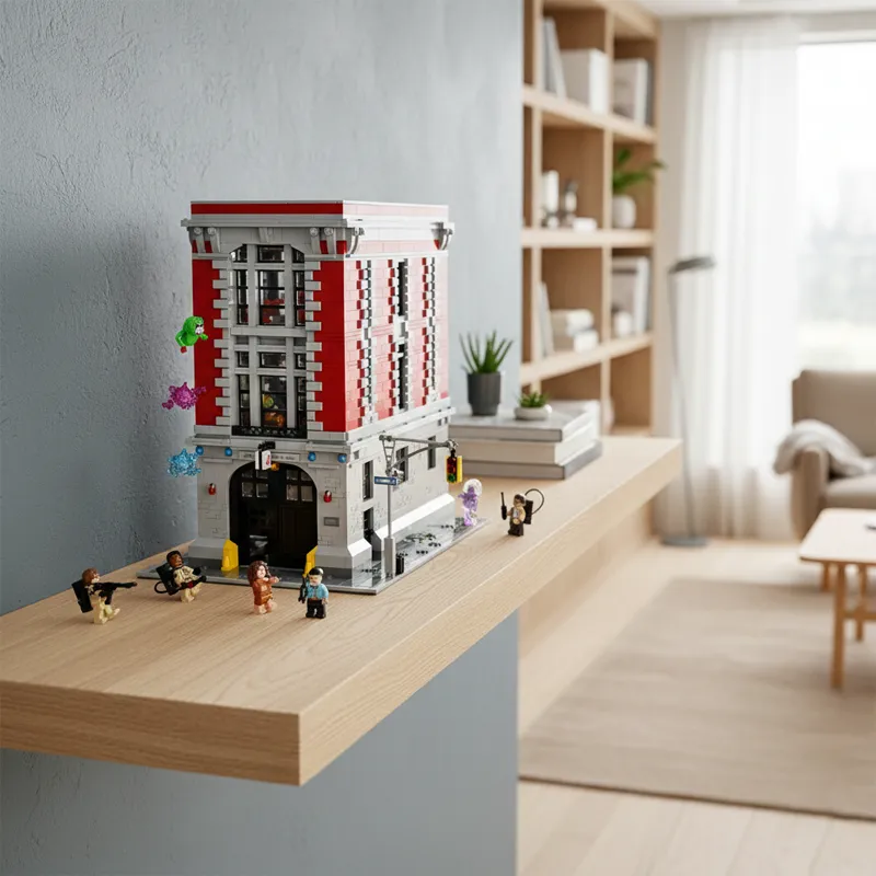 Firefighter Headquarters building blocks model - chaoxingtoys