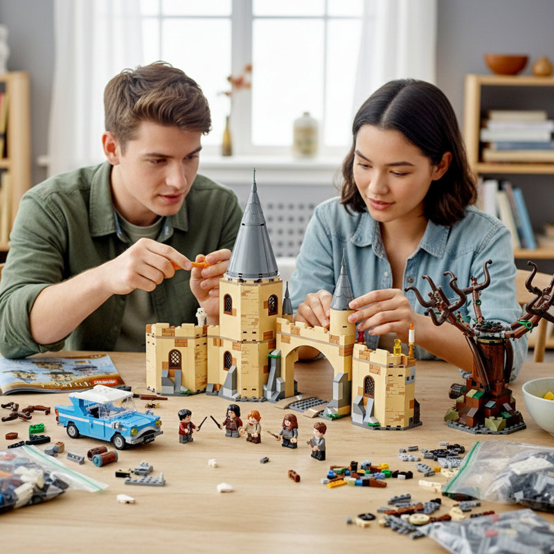 Whomping Willow building blocks 75953