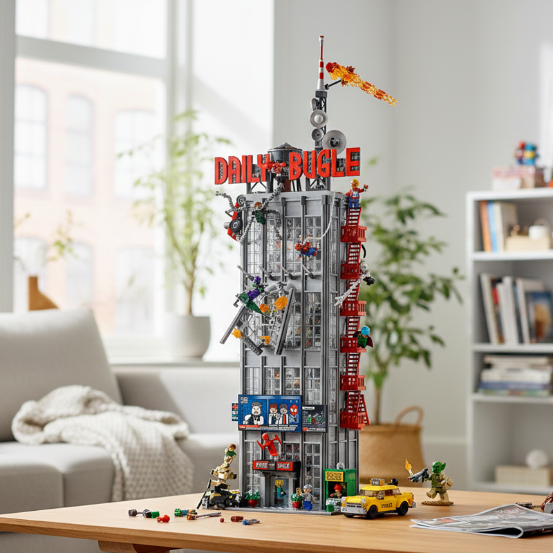 City News Headquarters Skyscraper Model-chaoxingtoys