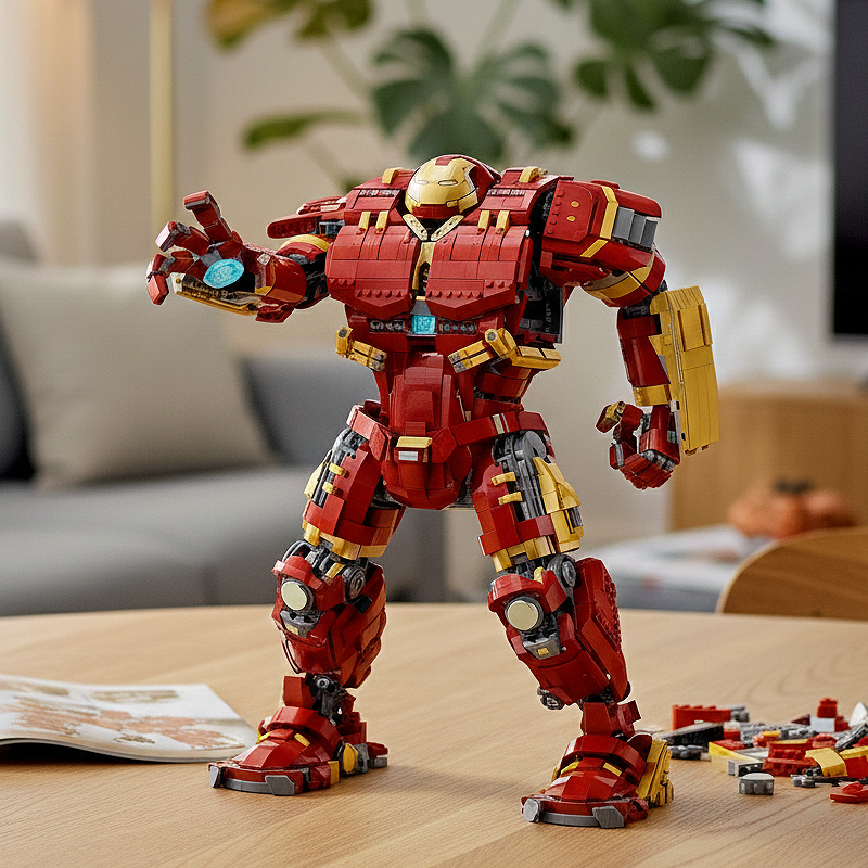 Hulkbuster​ building blocks model - chaoxingtoys