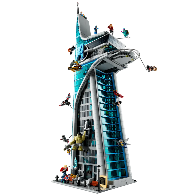 Super Hero City Landmark Skyscraper-chaoxingtoys