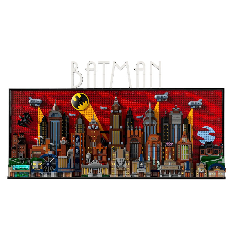 Gotham City Skyline building blocks 76271