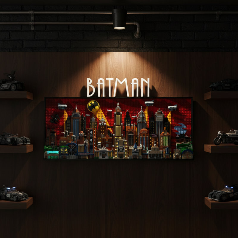 Gotham City Skyline building blocks 76271