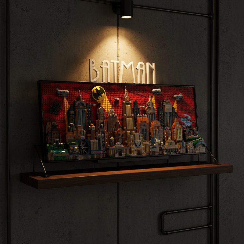 Gotham City Skyline building blocks 76271