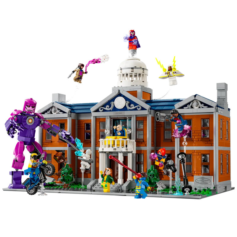 X-Men Mansion building blocks 76294