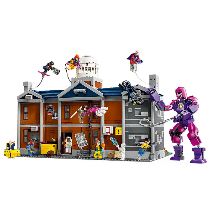 X-Men Mansion building blocks 76294