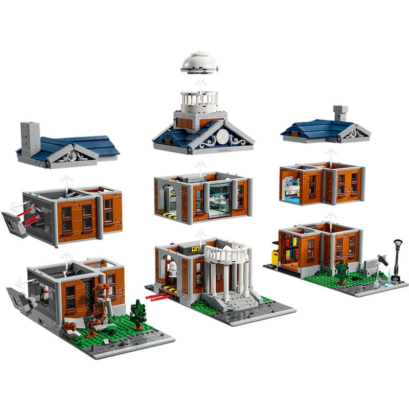X-Men Mansion building blocks 76294