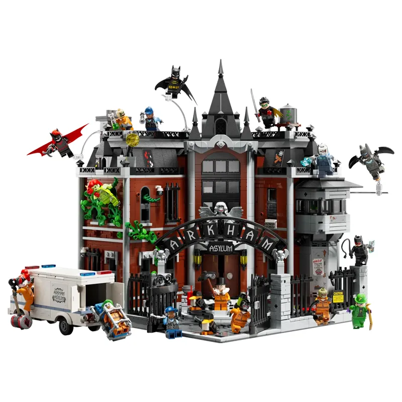 Insane Asylum building blocks model - chaoxingtoys