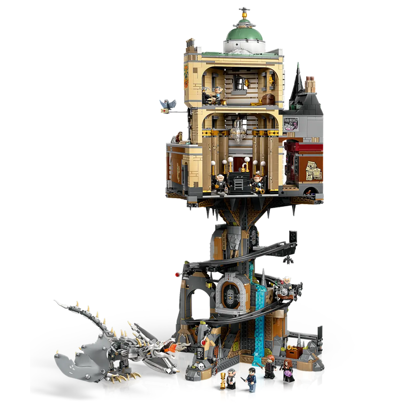Wizard Bank building blocks model - chaoxingtoys
