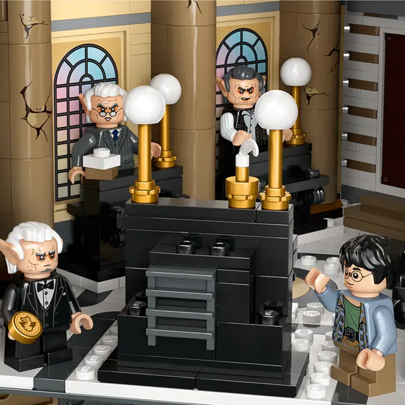 Wizard Bank building blocks model - chaoxingtoys