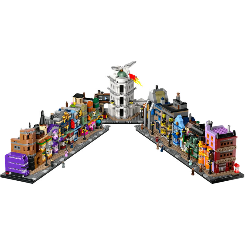 Diagon Alley building blocks 76444
