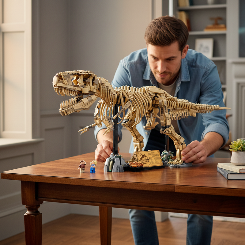 Large T-Rex Dinosaur Skeleton Fossil-chaoxingtoys