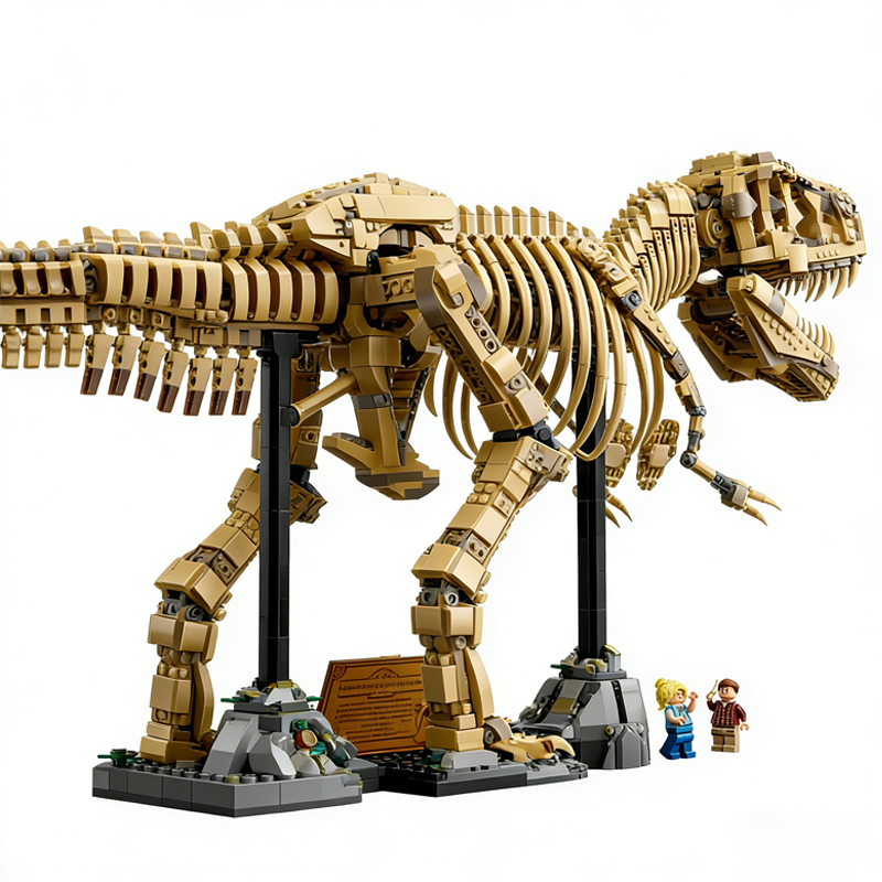 Large T-Rex Dinosaur Skeleton Fossil-chaoxingtoys