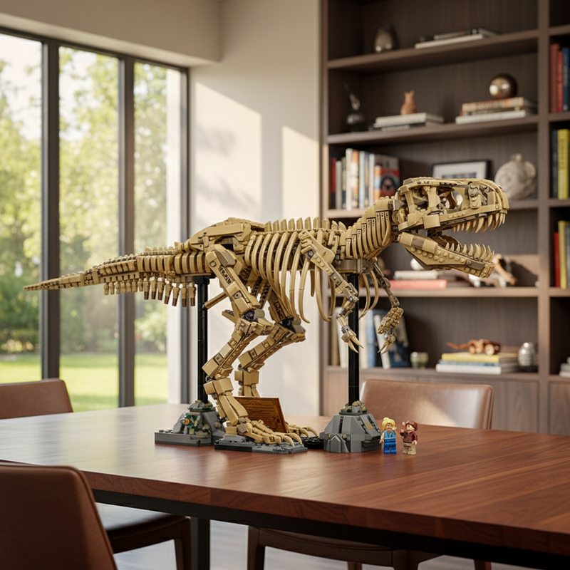 Large T-Rex Dinosaur Skeleton Fossil-chaoxingtoys