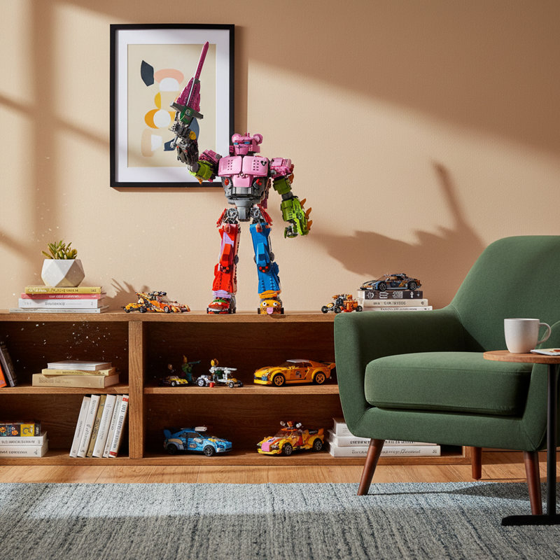 Mech Squad Leader building blocks 77078