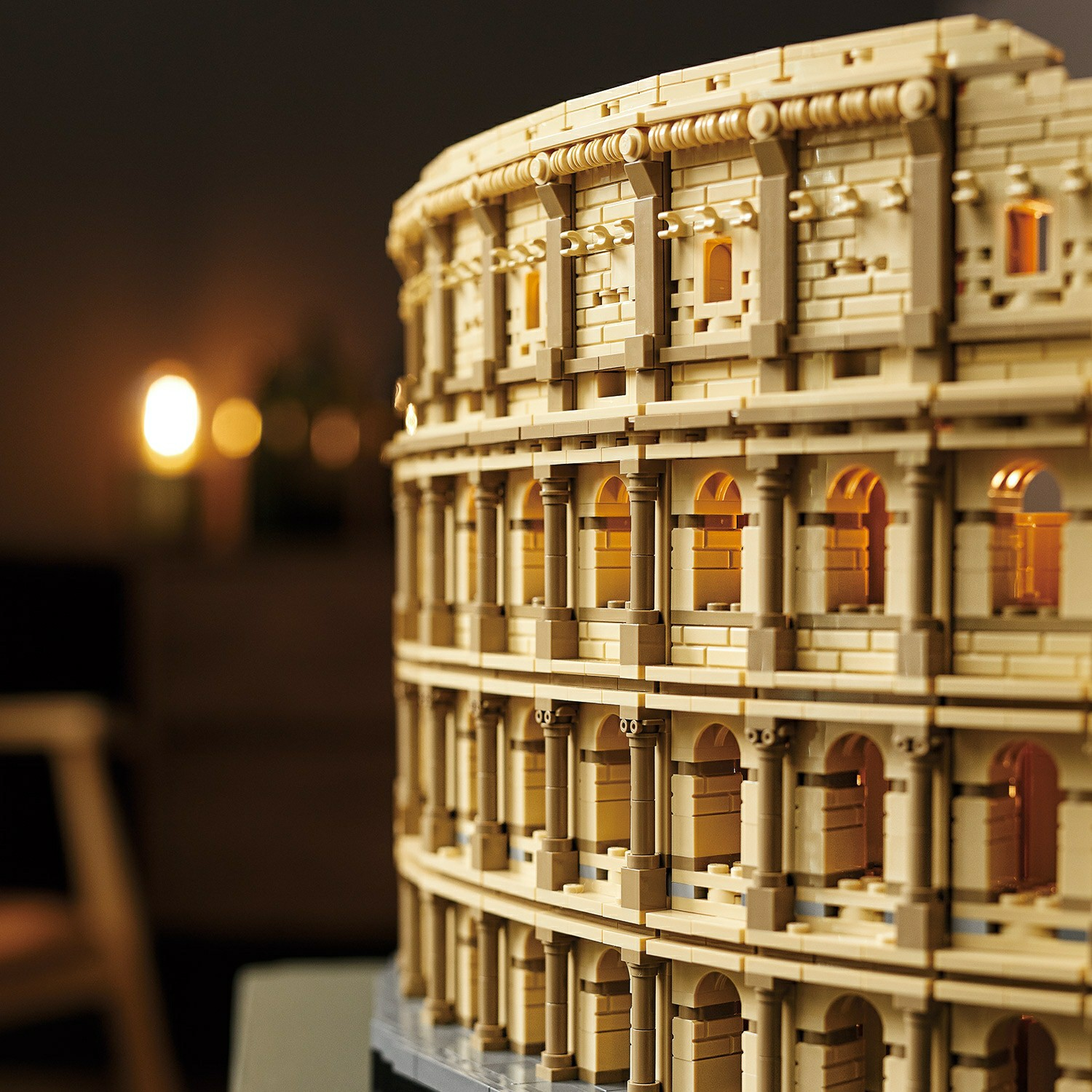 Roman Expert Coliseum building blocks model - chaoxingtoys