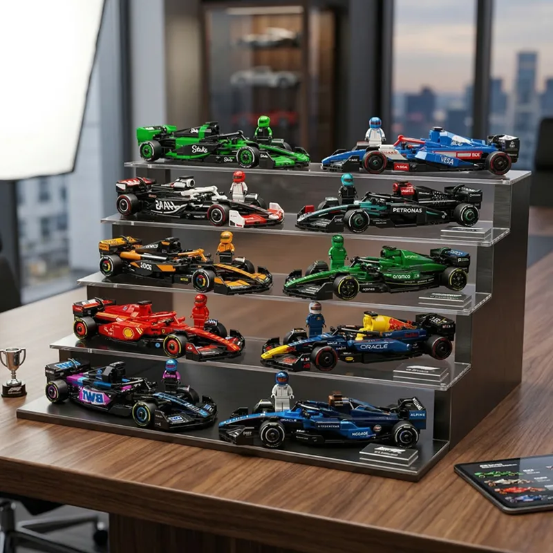 Formula 1 car building blocks (10 designs)77242-7725