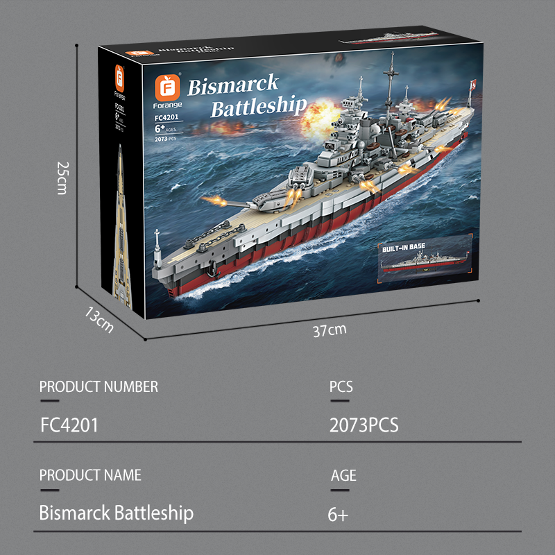 Bismarck Battleship-chaoxingtoys