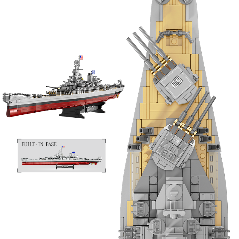 lowa class USS Missouri-chaoxingtoys
