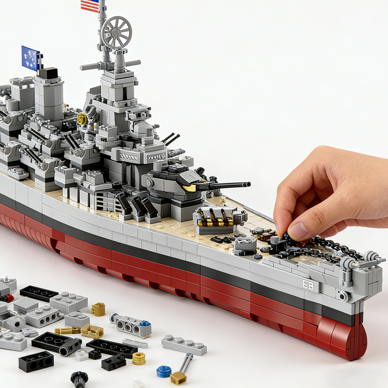 lowa class USS Missouri-chaoxingtoys