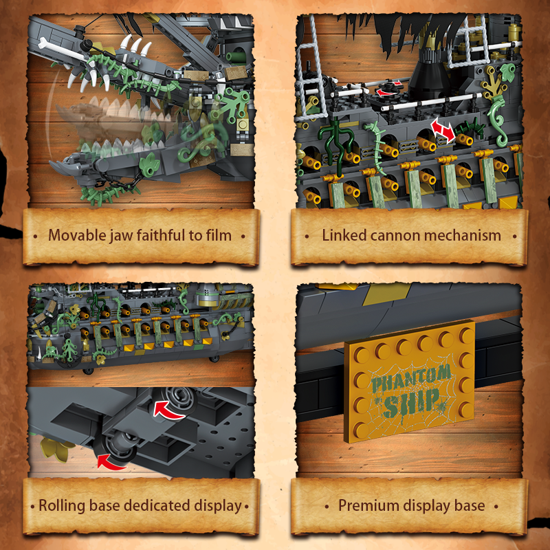 Flying Dutchman Ghost Ship-chaoxingtoys