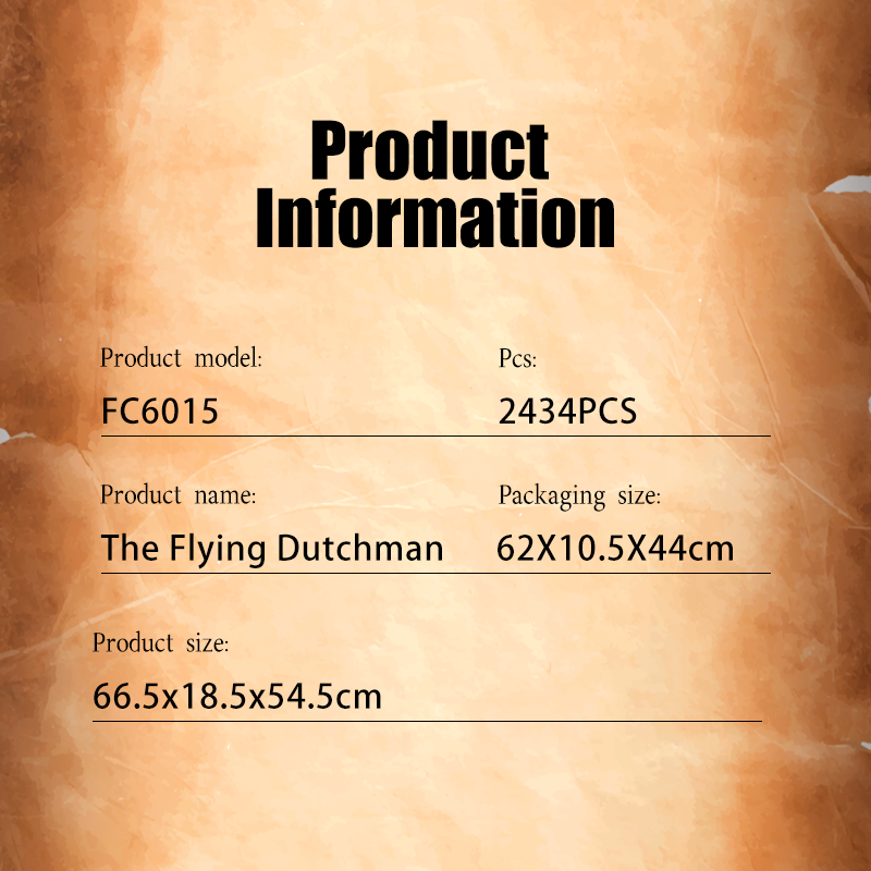 Flying Dutchman Ghost Ship-chaoxingtoys