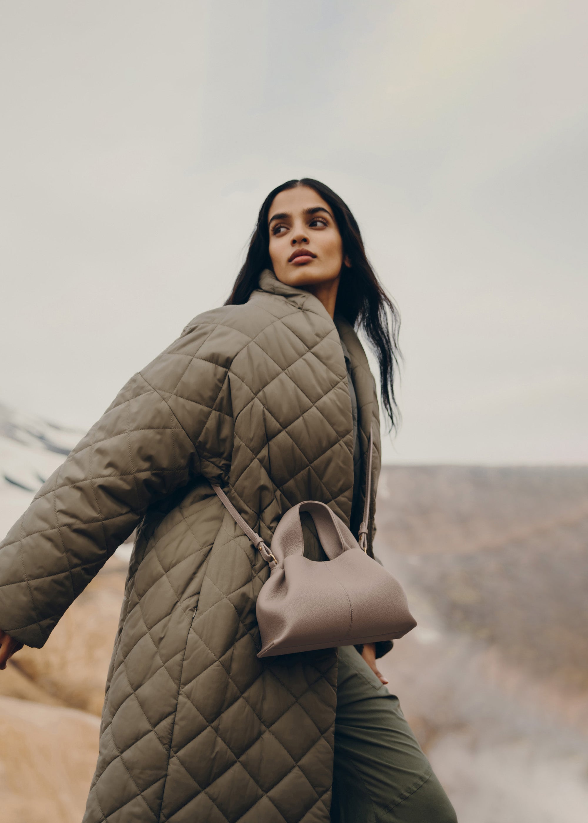 Sac Le Neuf Mini - Taupe Grainé