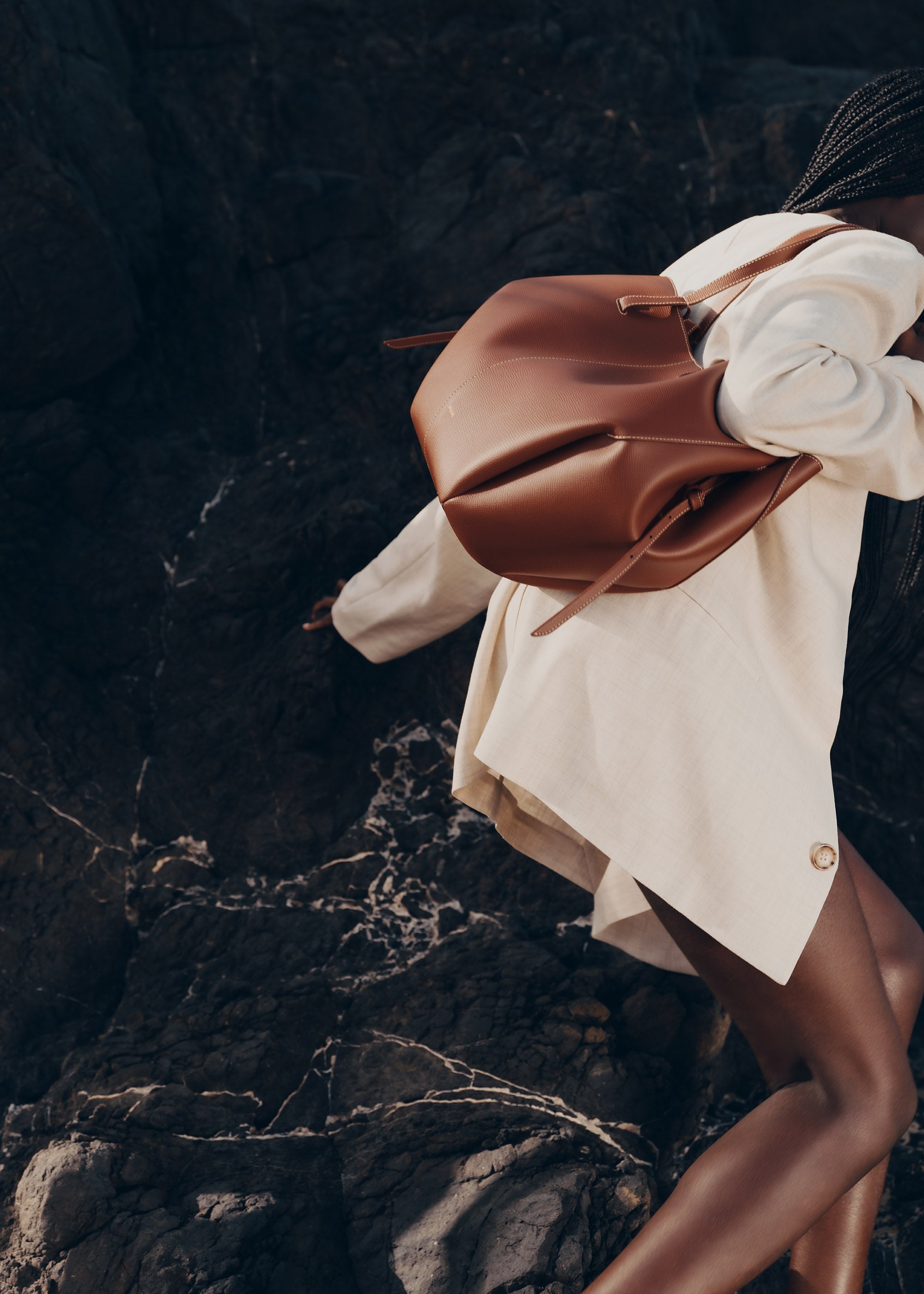 Sac Cyma - Cognac Grainé