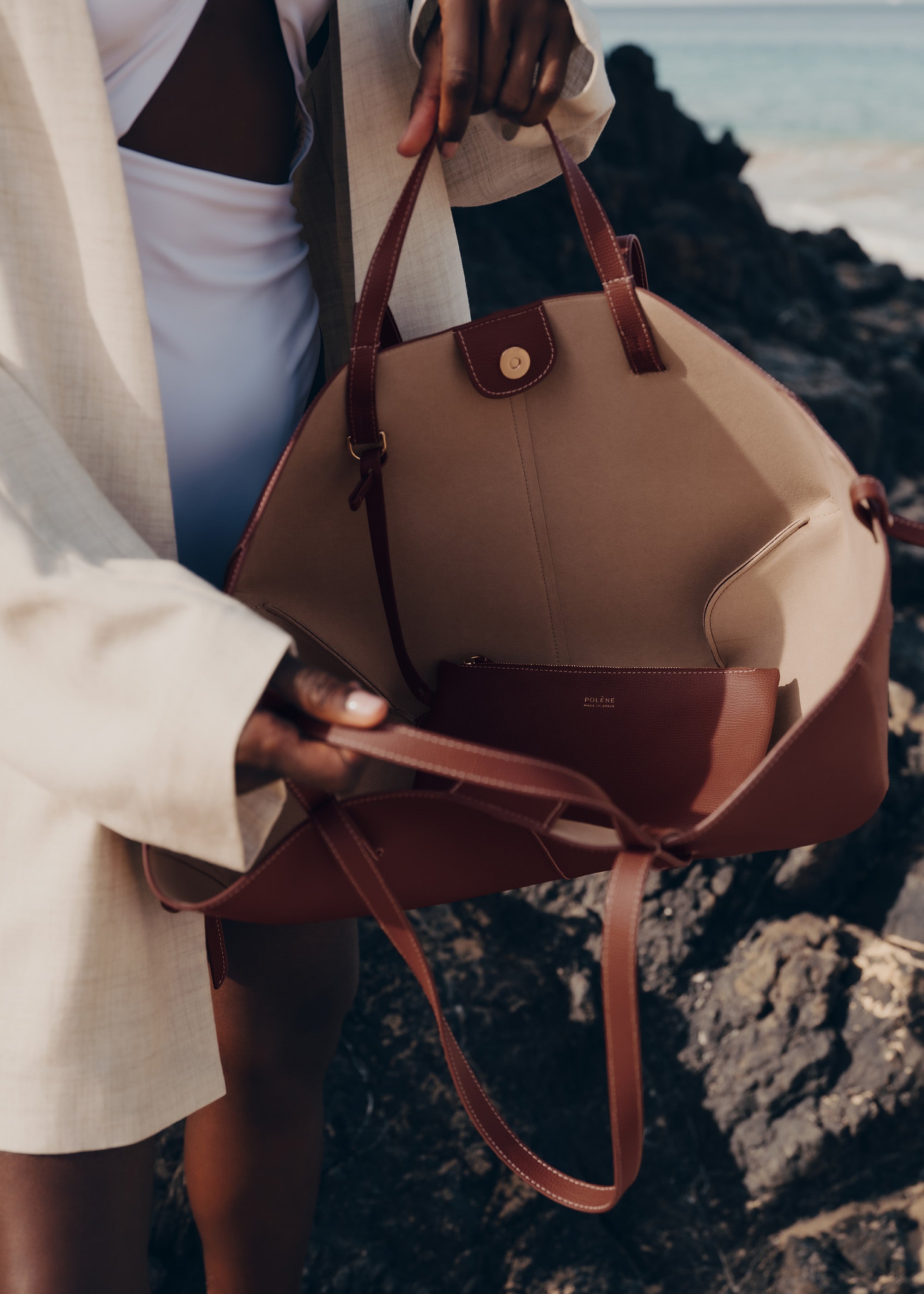 Sac Cyma - Cognac Grainé
