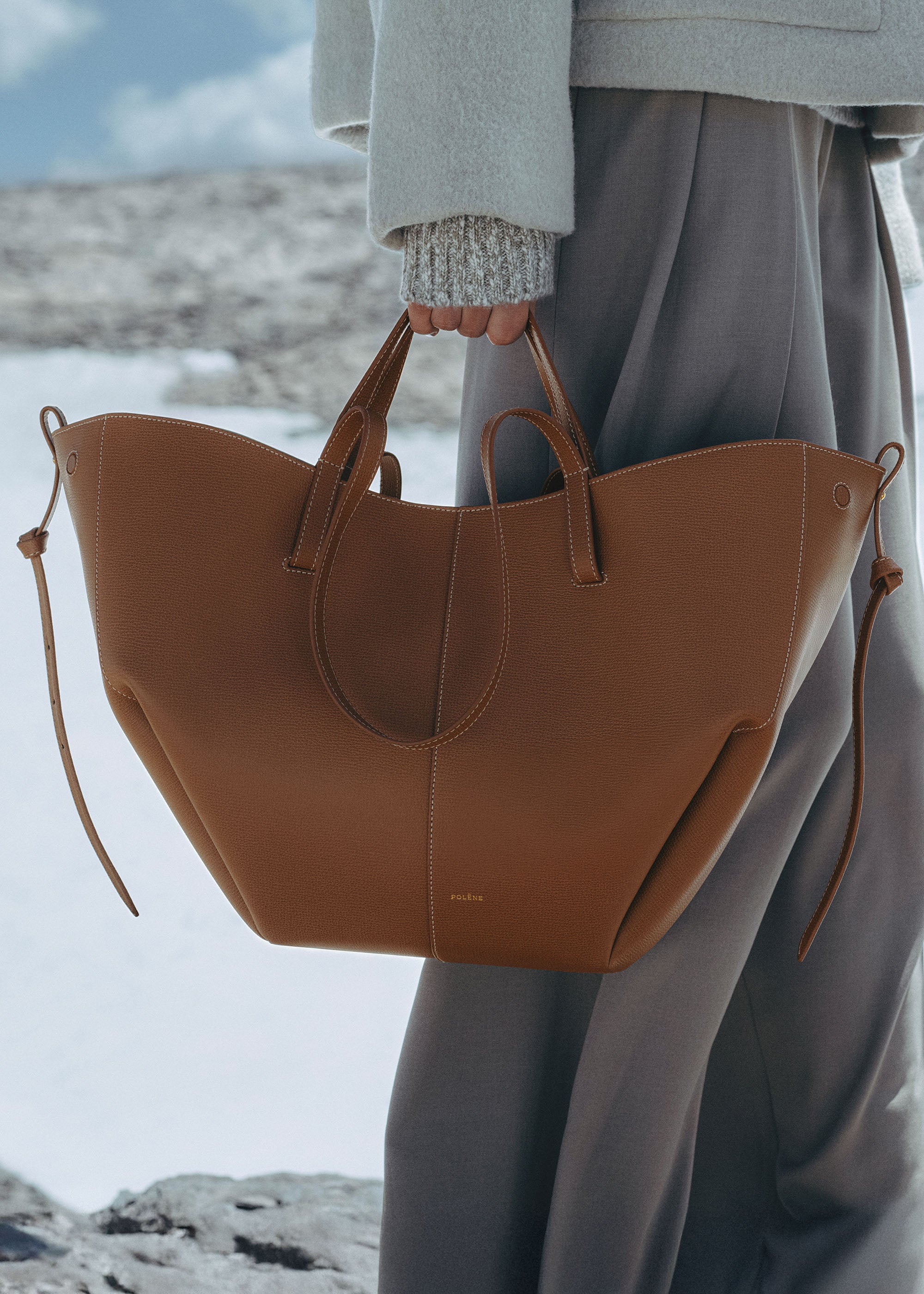 Sac Cyma - Camel Grainé