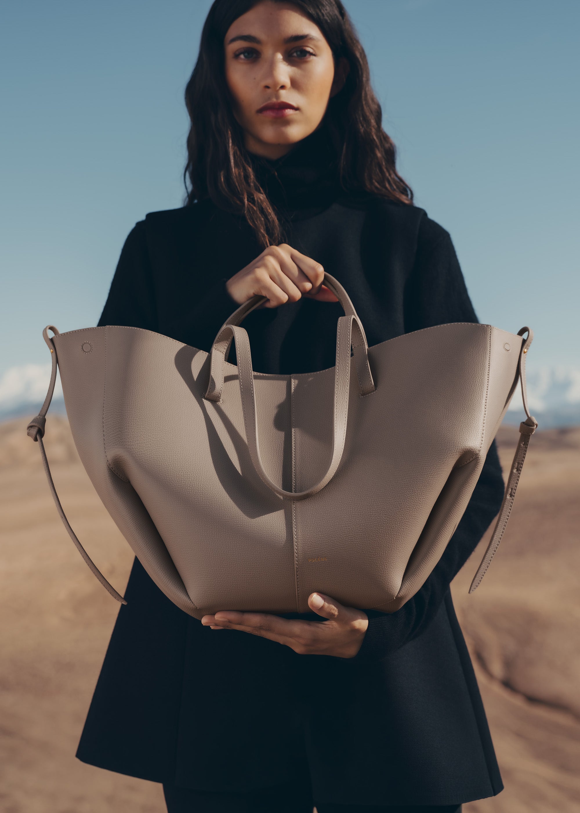 Sac Cyma - Taupe Grainé