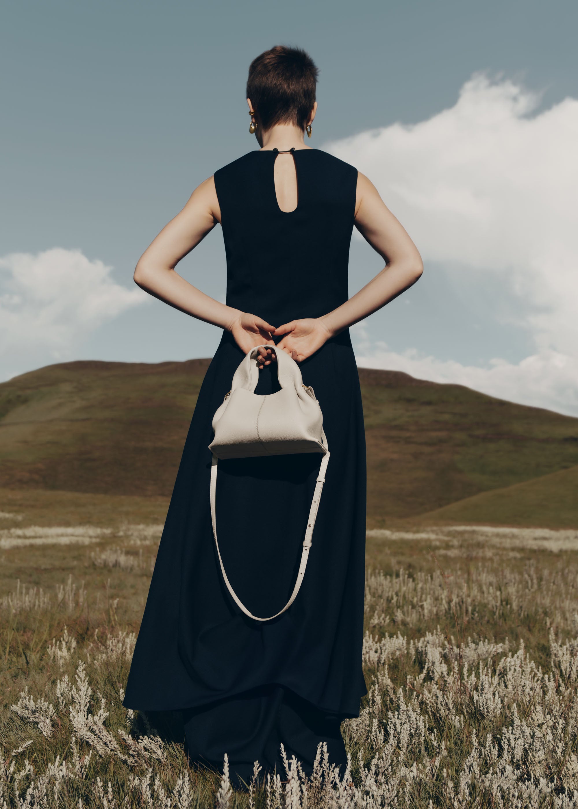 Sac Le Neuf Mini - Craie Grainé