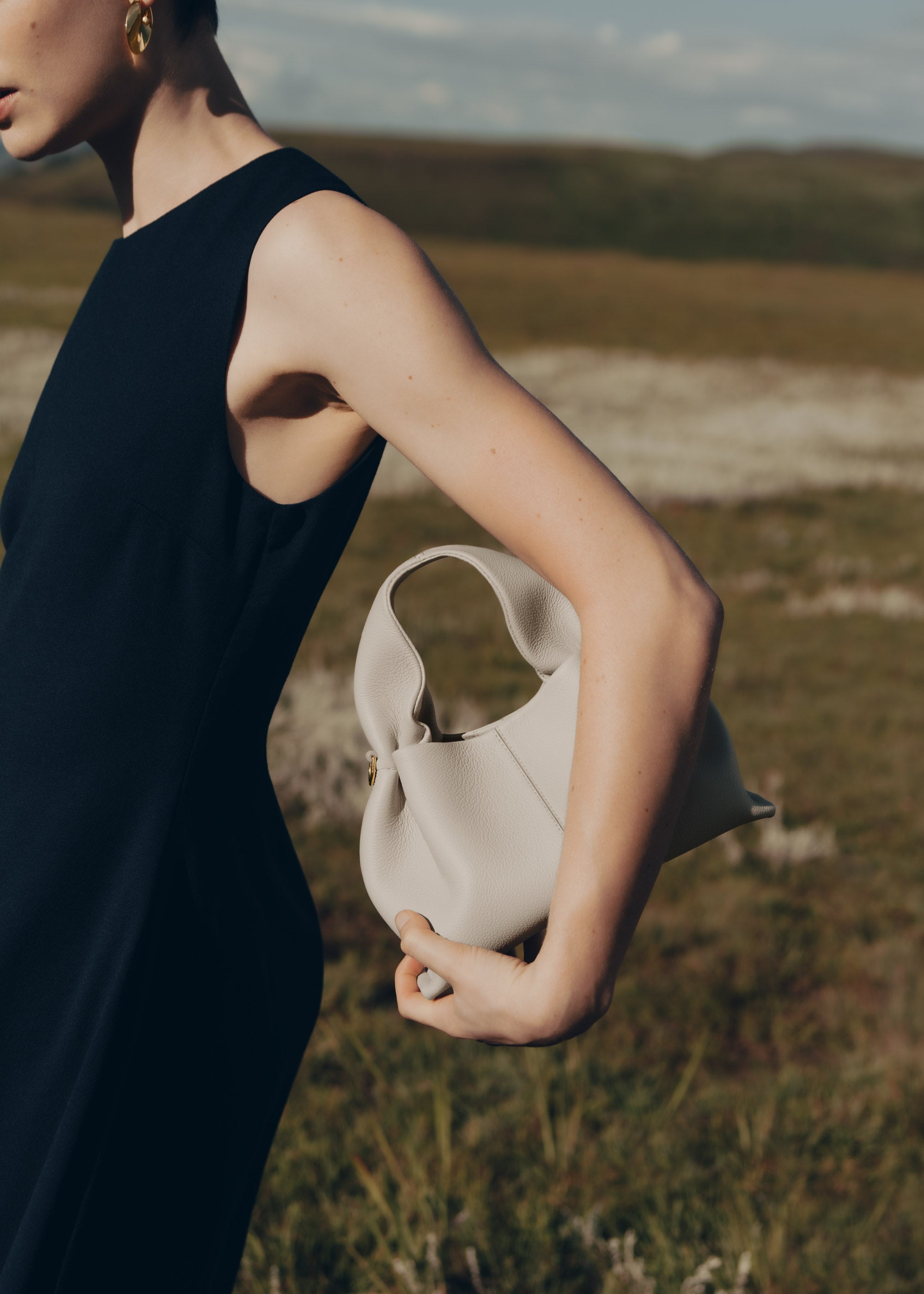 Sac Le Neuf Mini - Craie Grainé