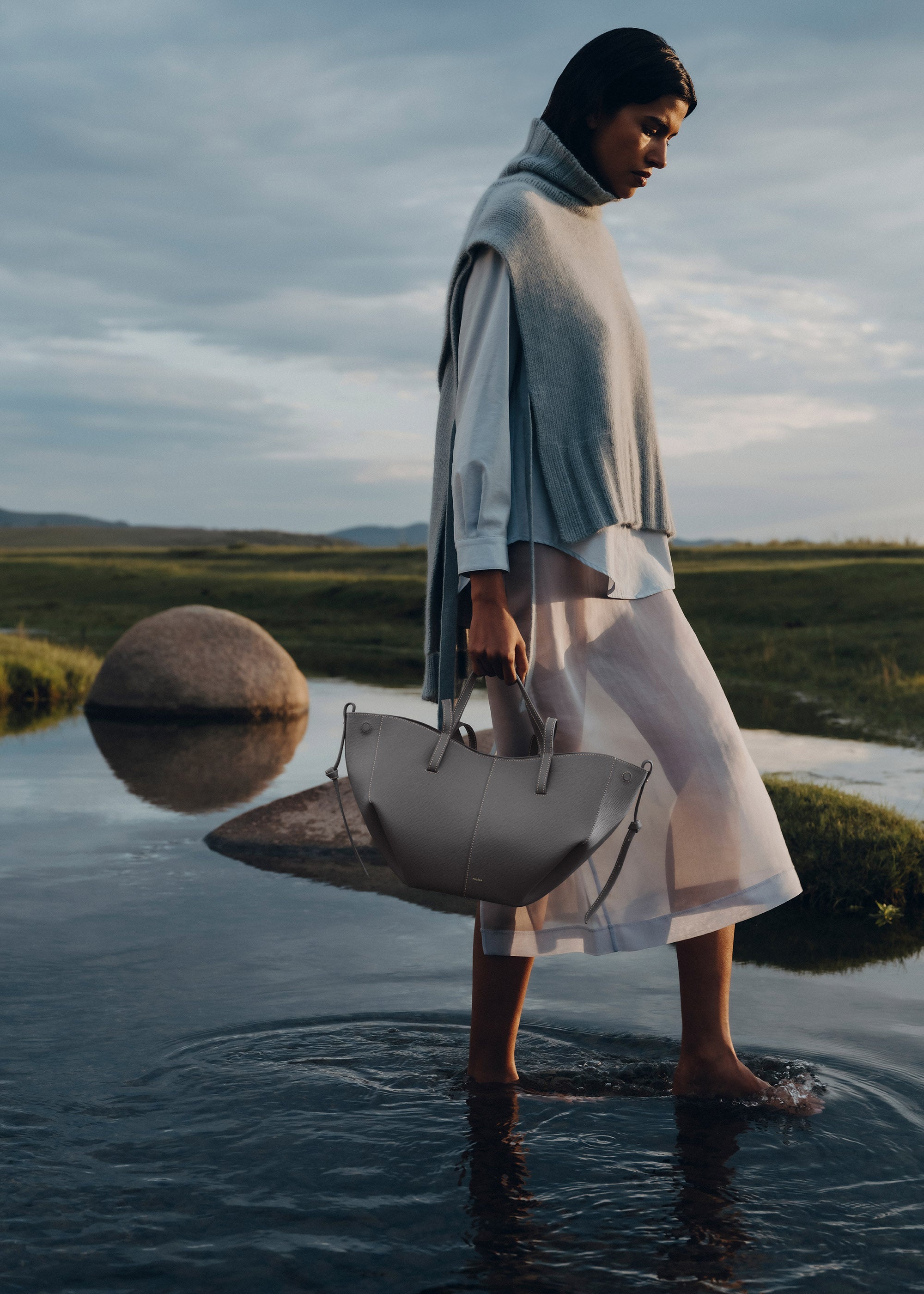 Sac Cyma Mini - Galet Grainé