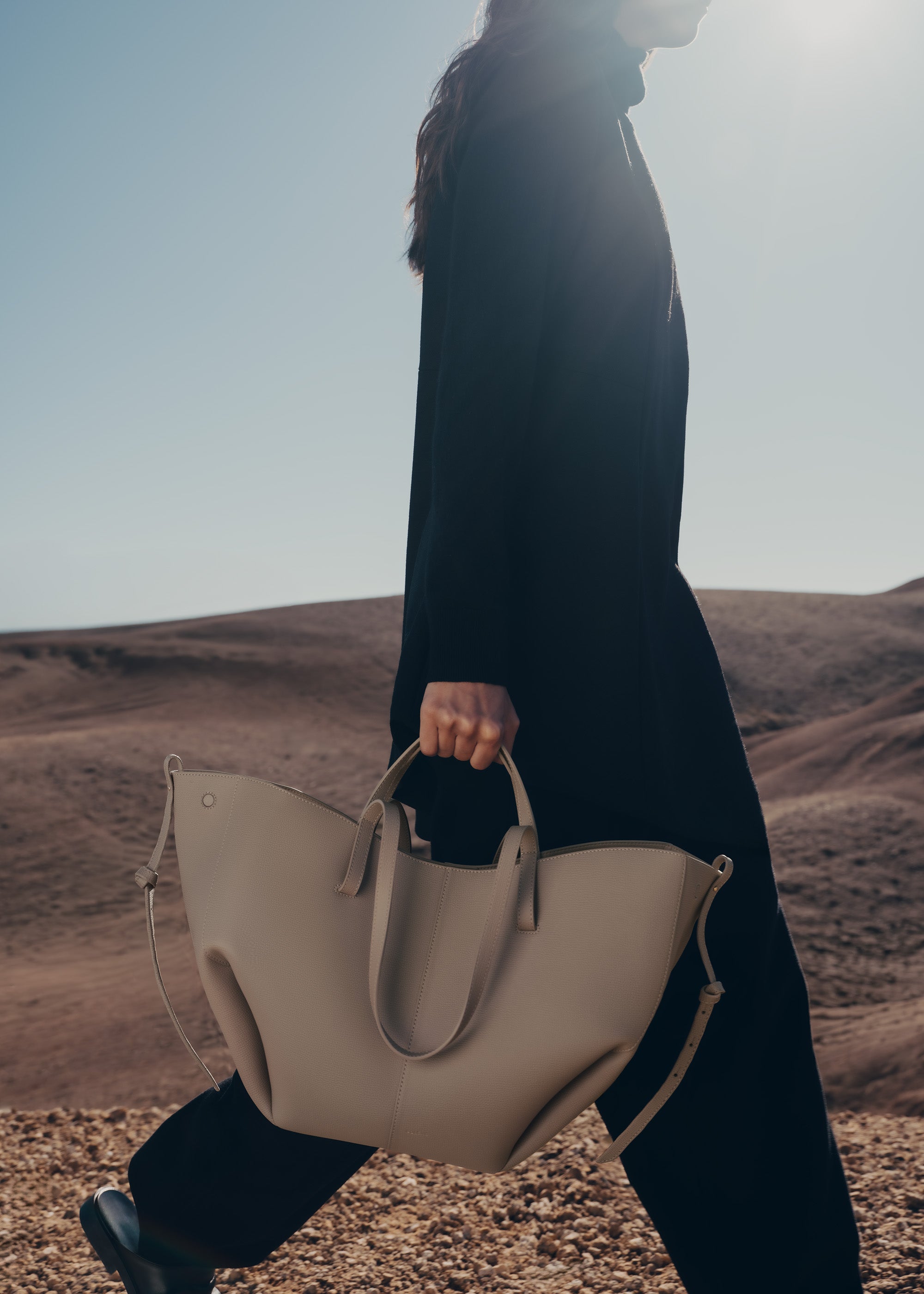 Sac Cyma - Taupe Grainé