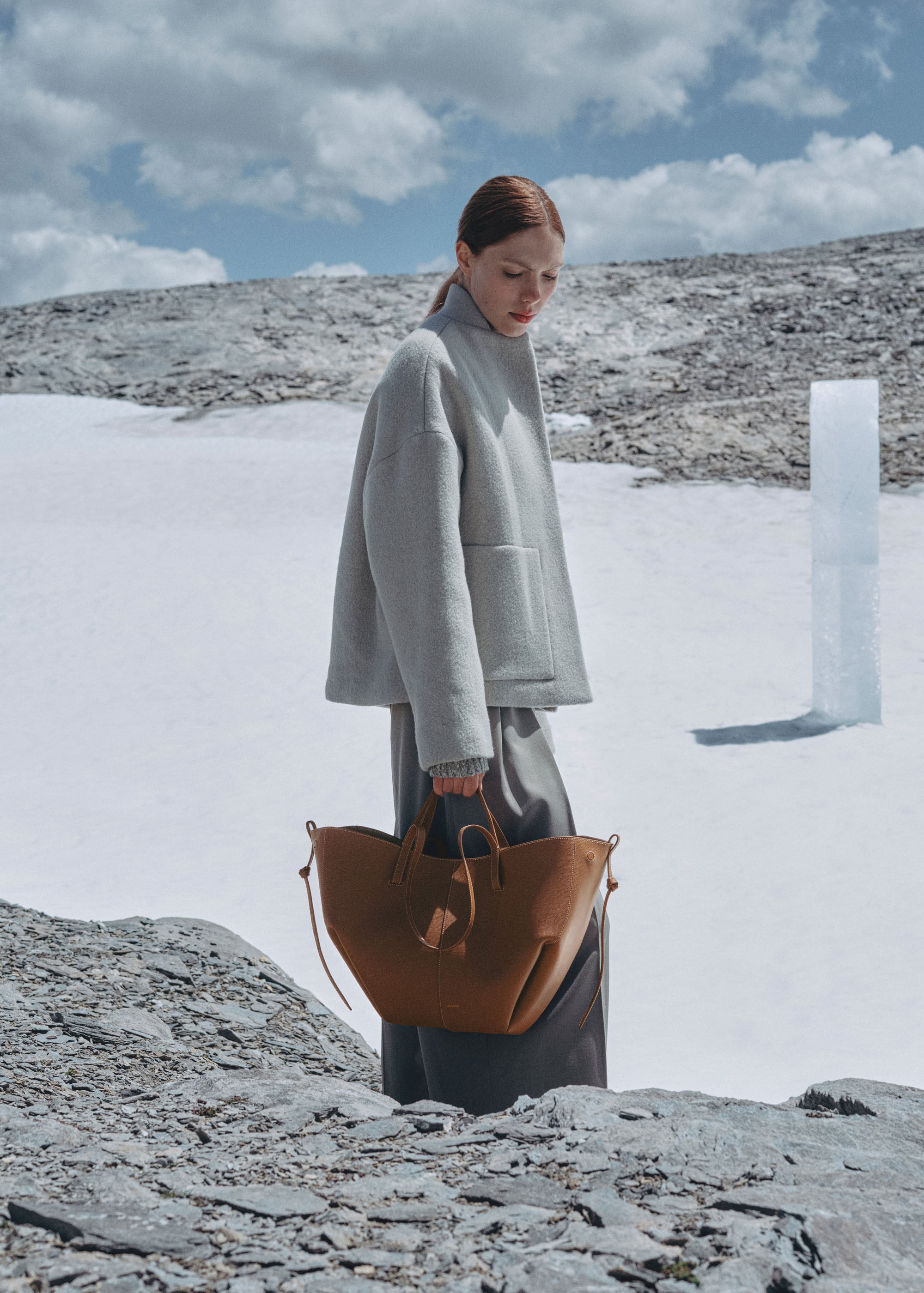 Sac Cyma - Camel Grainé