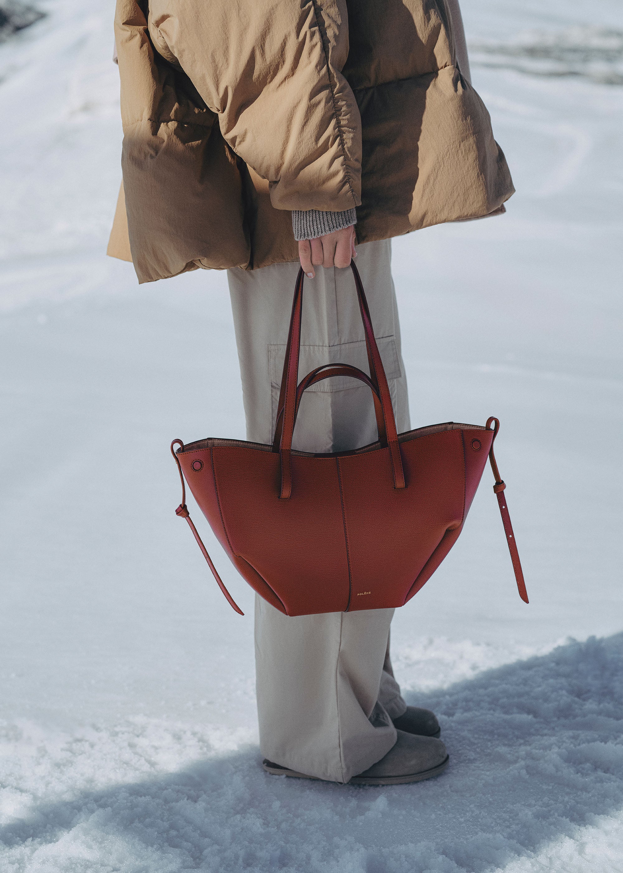 Sac Cyma Mini - Argile Rouge Grainé