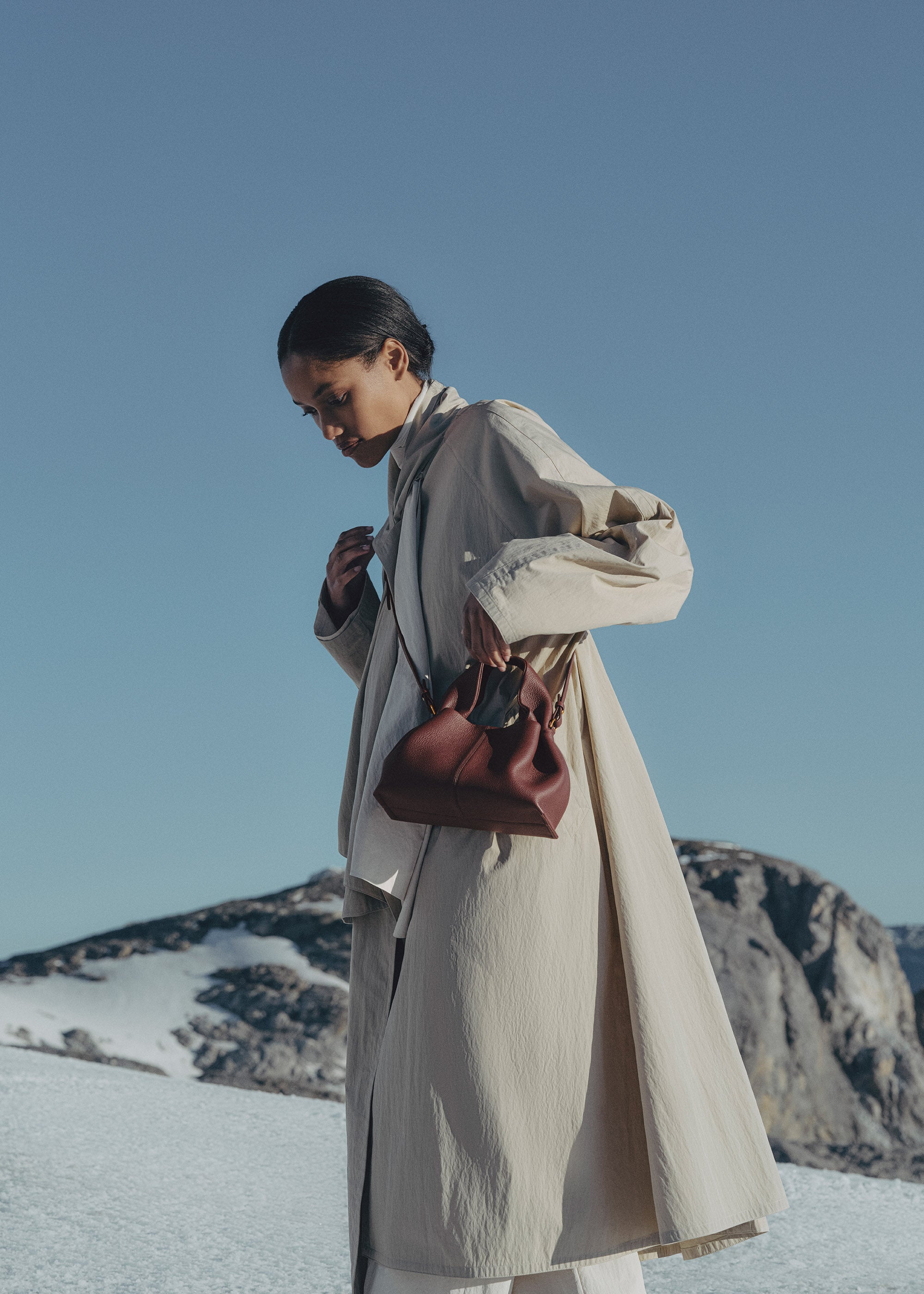Sac Le Neuf Mini - Cerise Noire Grainé