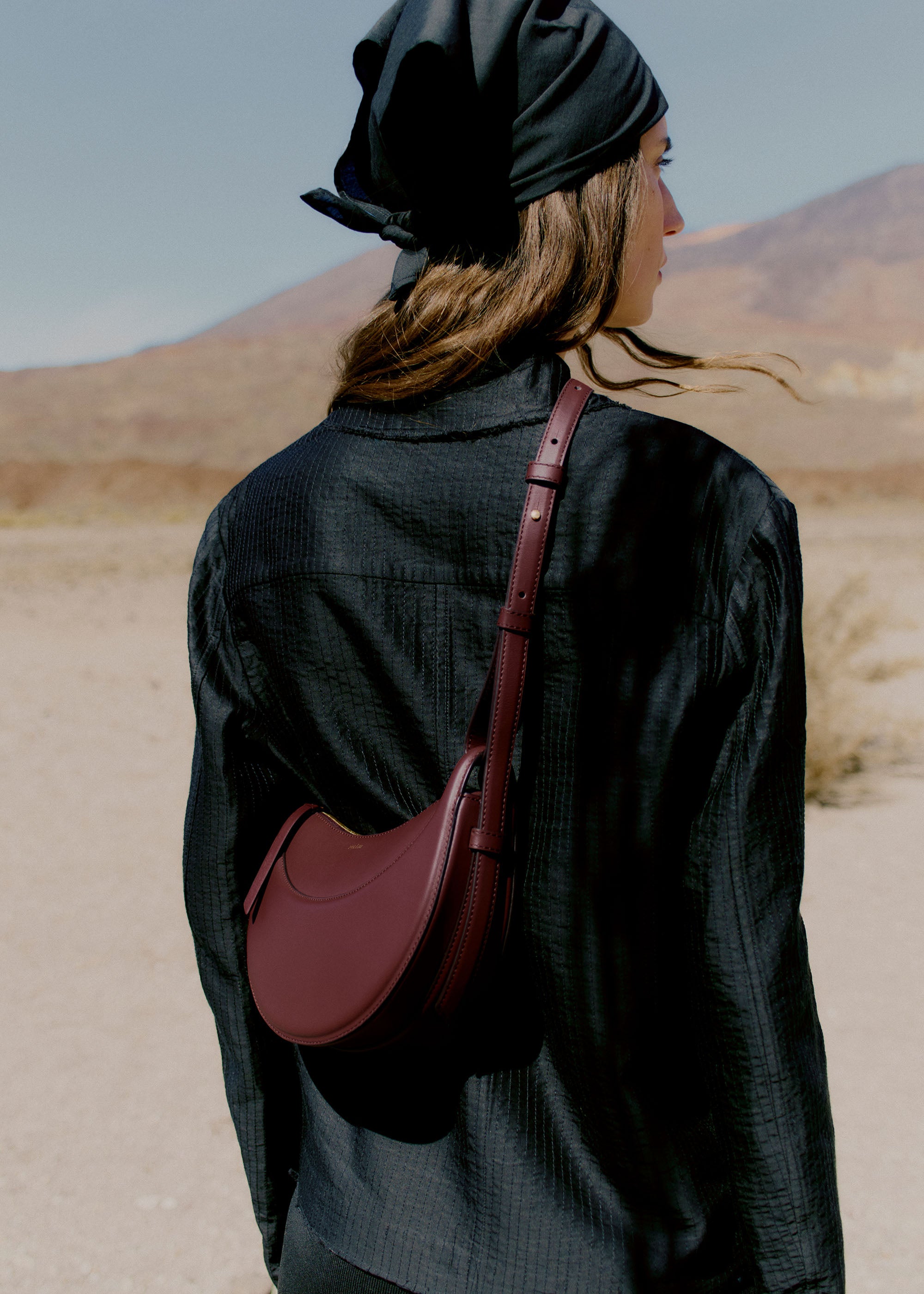 Sac Le Dix - Cerise Noire Lisse