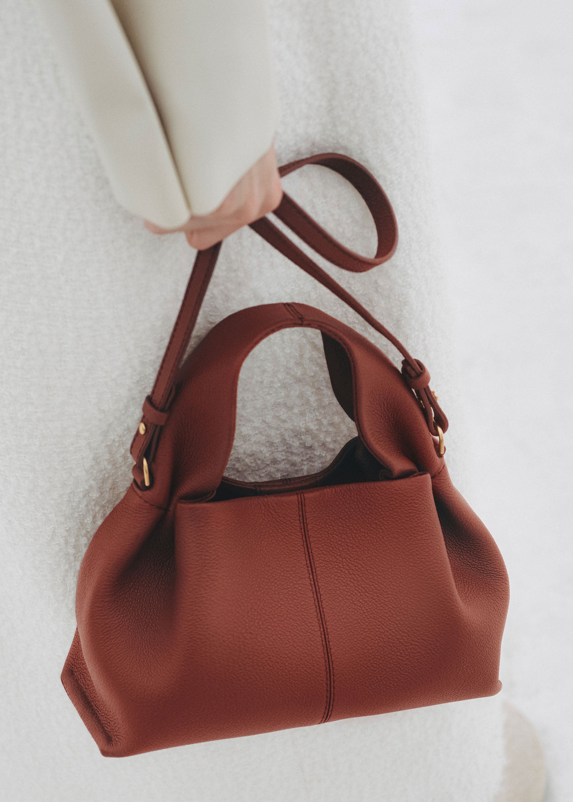 Sac Le Neuf Mini - Argile Rouge Grainé